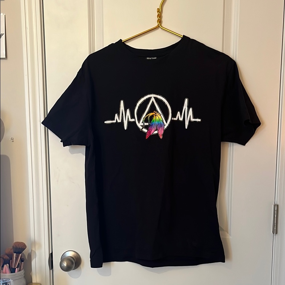 Black and White  AA Short Sleeve Tee